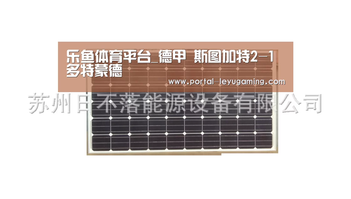 乐鱼体育平台_德甲 斯图加特2-1多特蒙德(图3) 乐鱼体育平台